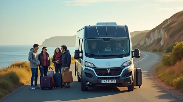 Optimiser votre déplacement en groupe avec location minibus Cherbourg