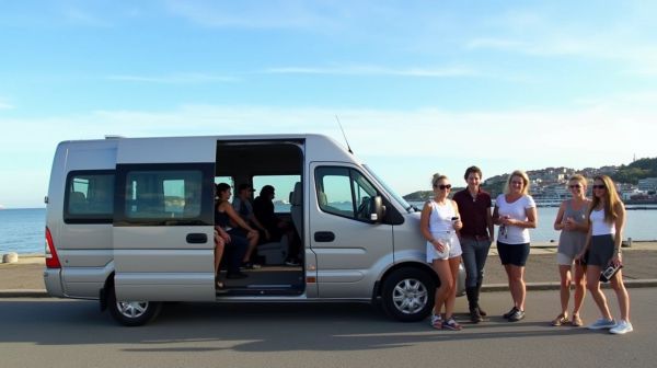Optimiser votre déplacement en groupe avec location minibus Cherbourg